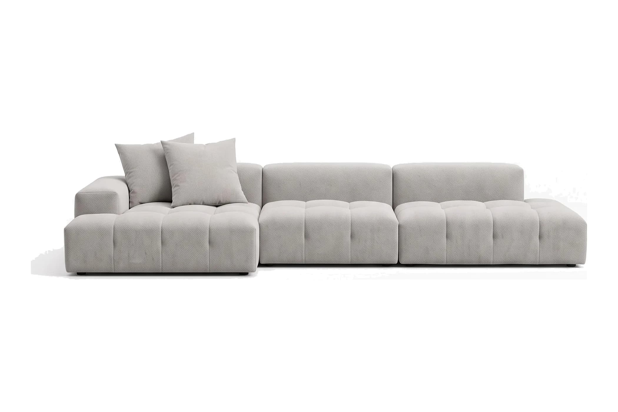 Sofa module xám nhạt — 1